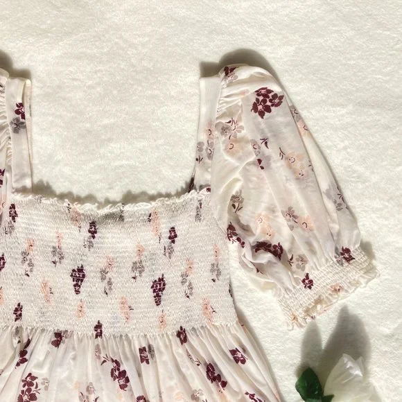 Free People Delta Dawn Floral Top - Picture 9 of 10